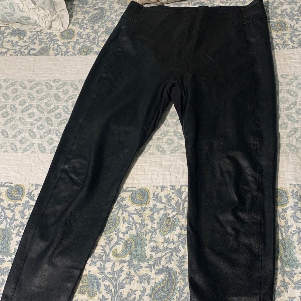 Honeylove Black faux Leather leggings